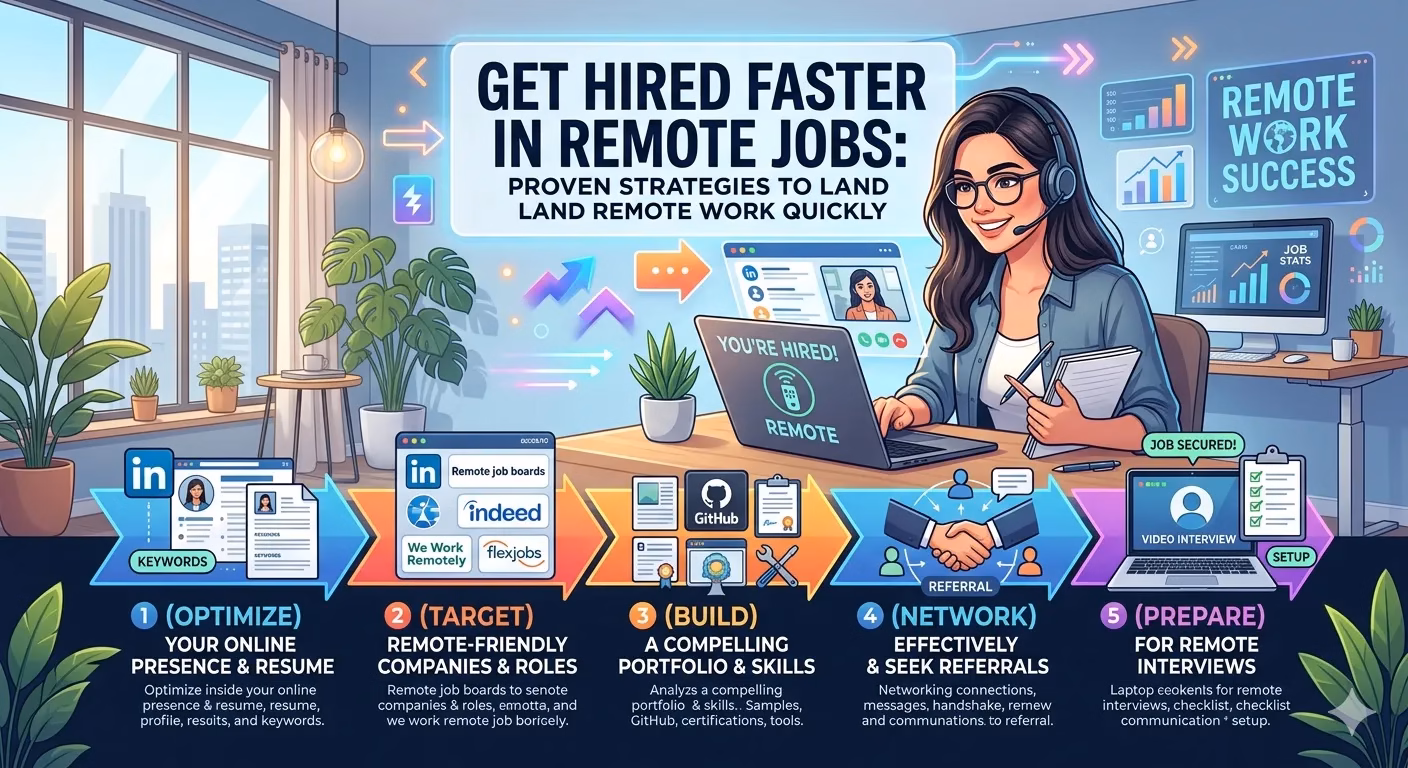 Get Hired Faster in Remote Jobs