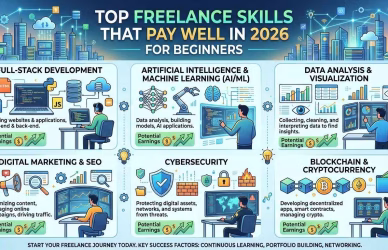 Top Freelance Skills That Pay Well in 2026 for Beginners